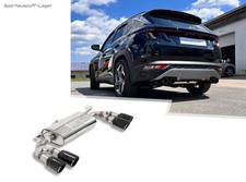 Fox Sportauspuff für Hyundai Tucson 4 Typ NX4 je 2x100mm BLACK