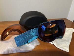 Dragon Ski Goggles - Gently Used with /Case and Extra Lens