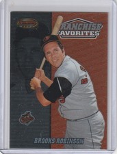 BROOKS ROBINSON Orioles 2000 Bowman's Best #FR2B Franchise Favorites Insert