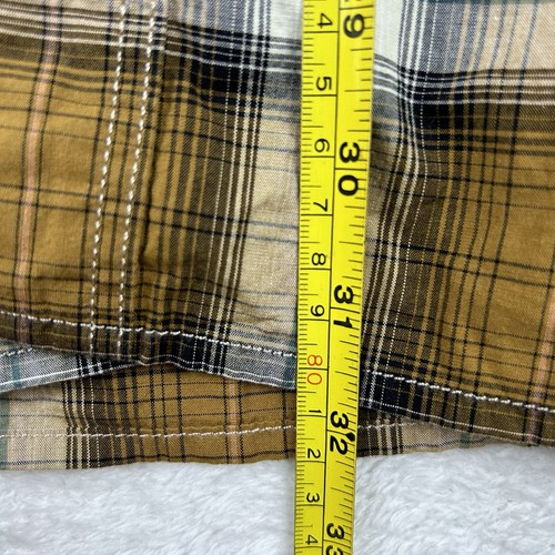Camisa Occidental Carhartt Resistente Flex Perla A Presión Hombres XL Manga Larga Calce Relajado Cuadros - Imagen 12 de 12