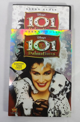 Disney's 101 Dalmatians DVD Glenn Close Limited Edition Widescreen W/ Slipcover