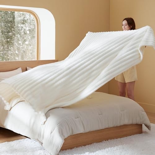 King Size Blanket for Bed - Super Soft Cozy Blankets for Women, Cute Large - Picture 2 of 8