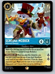 Scrooge McDuck - Reformed Ebenezer 152/204 The First Chapter Legendary