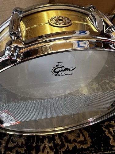 Gretsch G4160BBR USA Bell Brass 5x14" 8-Lug Snare Drum - Brass - Picture 5 of 7