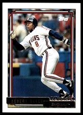 Albert Belle 1992 Topps #785 Indians MLB READ FREE SHIPPING AutographDen
