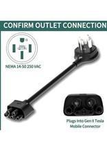 Tesla NEMA 14-50 Gen II Mobile Connector Smart Adapter