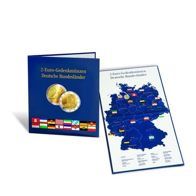 Münzalbum PRESSO für 2-Euro-Münzen ''Deutsche Bundesländer''