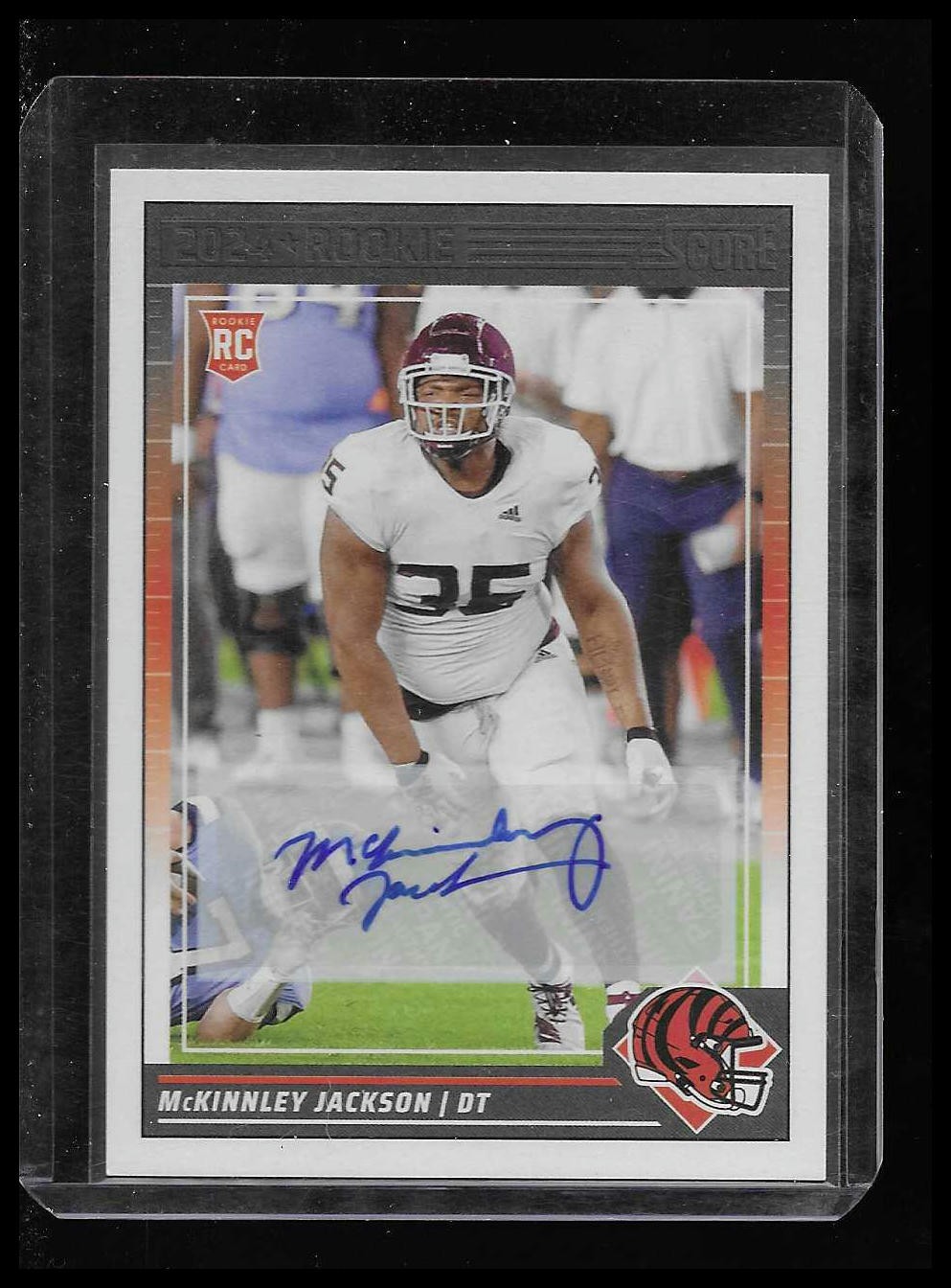 McKinnley Jackson Panini Score #398 Signature