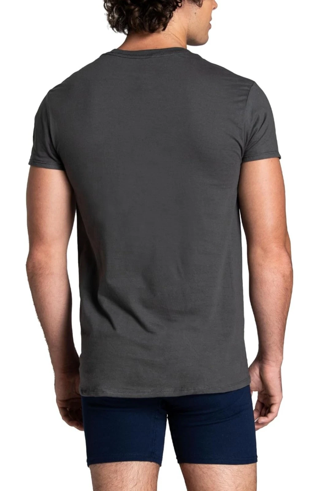 Fruit Of The Loom Men's 6pk Pocket Tees Size L New Moisture Wicking Eversoft image 3