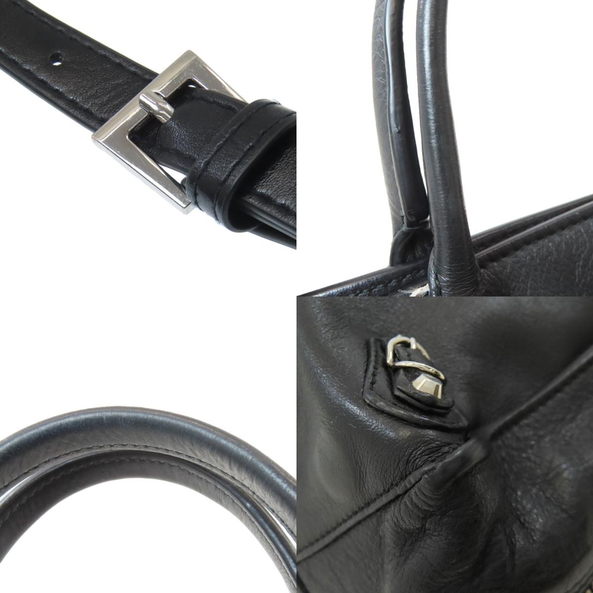 BALENCIAGA 370926 Paper 2WAY Handbag Leather  Ladies [Used] thumbnail 23