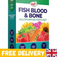 2kg Fish Blood & Bone Liquid Fertilizer - Organic Plant Food for All Plants 7.00 per kilo