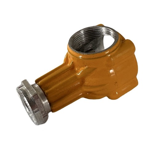 New Cox .049 Airplane Engine Yellow DC Crankcase - Picture 1 of 2
