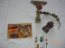 Lego Pharao´s Quest, 7325, Verwunschene Cobra, 100% komplett,  von 2011