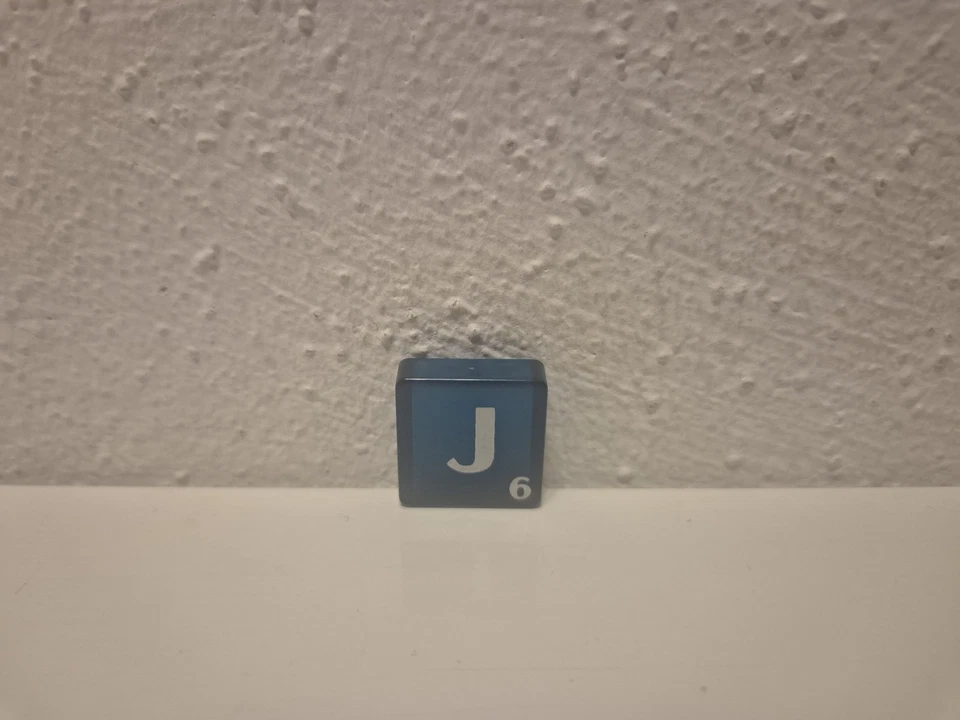 Scrabble Jubiläumsausgabe 60 Jahre Ersatzteile: Buchstabenstein J - Bild 1 von 1
