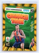 Willy Hernangomez 2023-24 Donruss EuroLeague #11 Crunch Time Gold Laser #/10