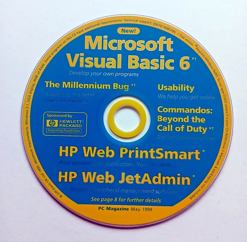 PC Magazine May 1999 CD only free games plus demo's inc Commandos: Beyond the Ca