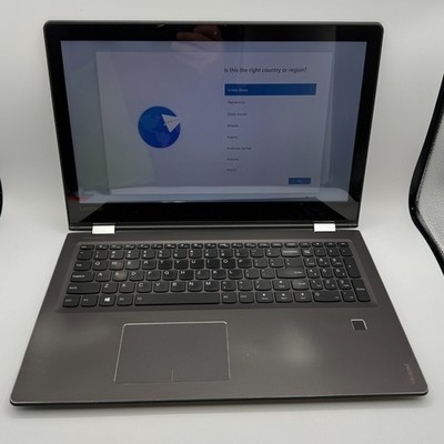 Lenovo IdeaPad Flex 4 1580 i7-7500U 15.6'' 16GB 512GB SSD Touch Laptop Black w.AC