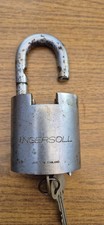 Ingersoll 700 Series CS712 Closed Shackle 10 Lever High Security Steel Padlock