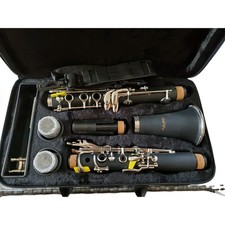 Bb Clarinet for Student Beginner, B Flat 17 Nickel-plated Keys Clarinet VANPHY