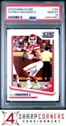 2018 PANINI SCORE #159 PATRICK MAHOMES II CHIEFS PSA 10