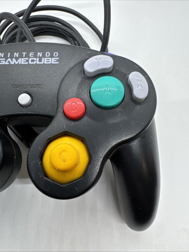 Controller Ufficiale Nintendo Gamecube Nero DOL-003 Autentico OEM - Foto 3 di 17