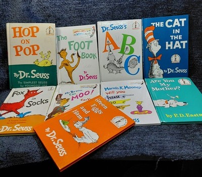 Lot of 17 RANDOM Dr. Seuss I Can Read Beginner Children's Books Hardcover VG