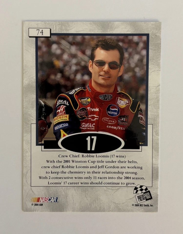 Jeff Gordon Press Pass Hand Signed Autographed Cards - Lot Of 3! - Image 4 of 4