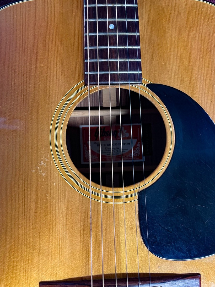 Vintage Gibson Blue Ridge Custom Acoustic Guitar USA Original Case