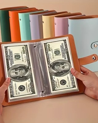 Money Saving Binder 100Pc Envelope Budget Challenge Planer Pouch Money Save Book