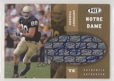 2006 SAGE Hit Auto Gold /250 Anthony Fasano #A53 Auto 2r5