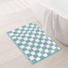 Bathroom Rugs  24 X 17 Bath Mats for Bathroom  100 Cotton Bathrug or Sho...