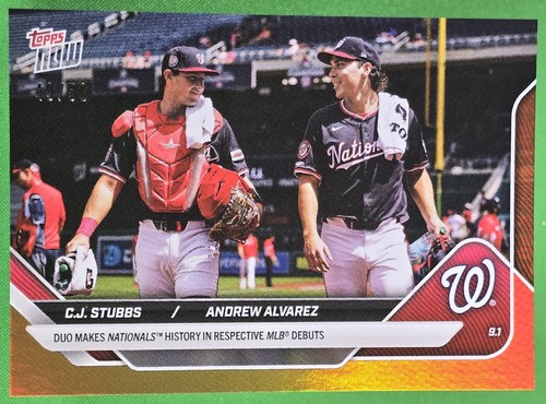 2025 Topps Now 647 C.J. Stubbs / Andrew Alvarez