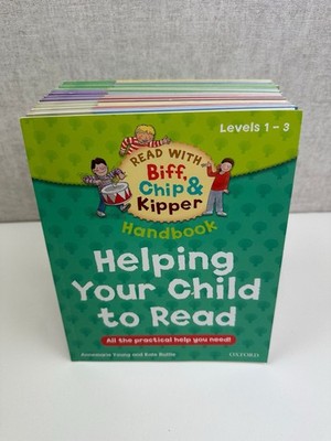 Read with Biff, Chip & Keeper Phonics and First Stories Levels 1-3 Oxford x25