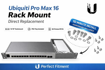 Ubiquiti Pro Max 16 Rack Mount for UniFi Switch Pro Max 16 PoE or Non-POE