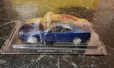 Deagostini Supercars - 1/43 Maserati Coupe 4200 GT in Blue - Sealed Blister