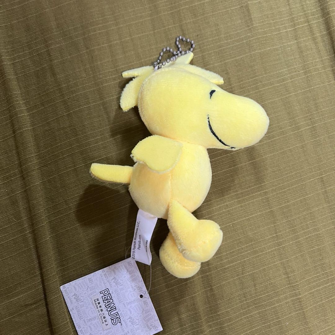 Peanut Woodstock Snoopy Keychain Plush Toy