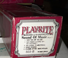 QRS Word Roll Sound of Music 503-B Rodgers Hammerstein Player Piano Roll