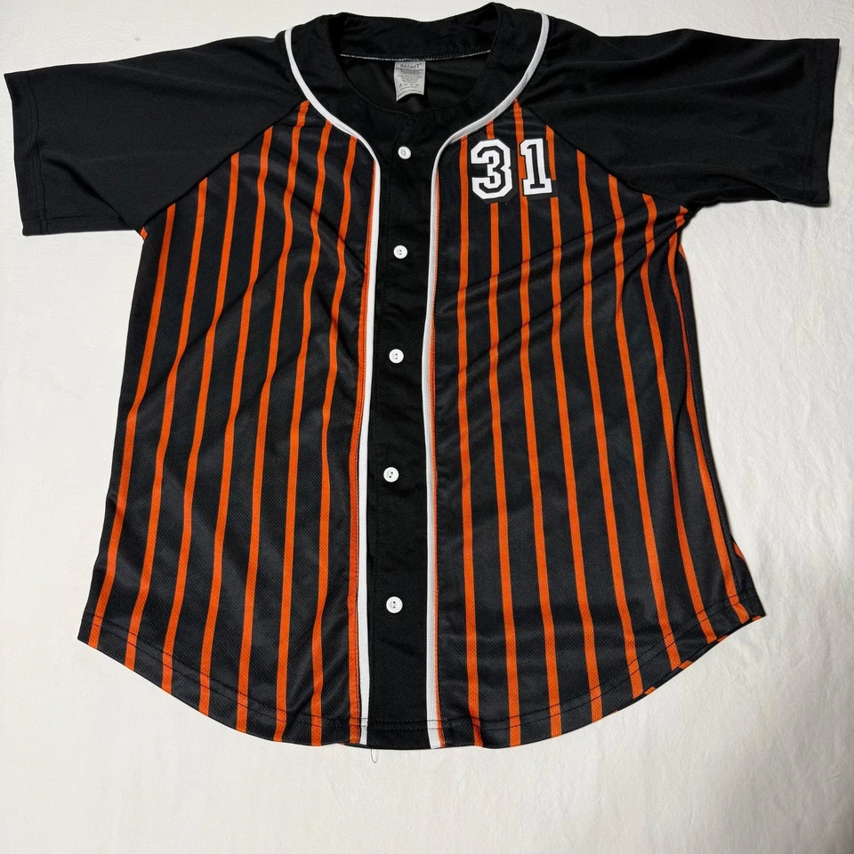 NUEVO Spirit Halloween 31 Drinking Team Jersey Adulto Talla Med Naranja/Negro/Blanco Foto 2 de 4