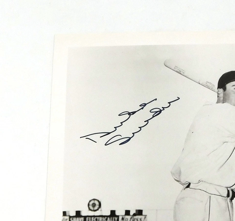 Duke Snider Signed 8 x 10 B&W Photo Dodgers JSA Auto - Image 2 of 3