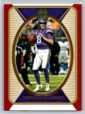 2022 Panini Legacy #62 Kirk Cousins Red #/299