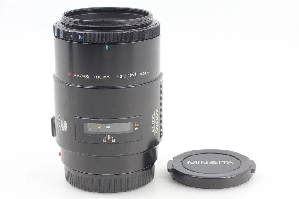 [Exc+5] Lente Minolta AF Macro 100 mm f/2,8 para Sony Minolta montura A de JAPÓN Foto 2 de 4