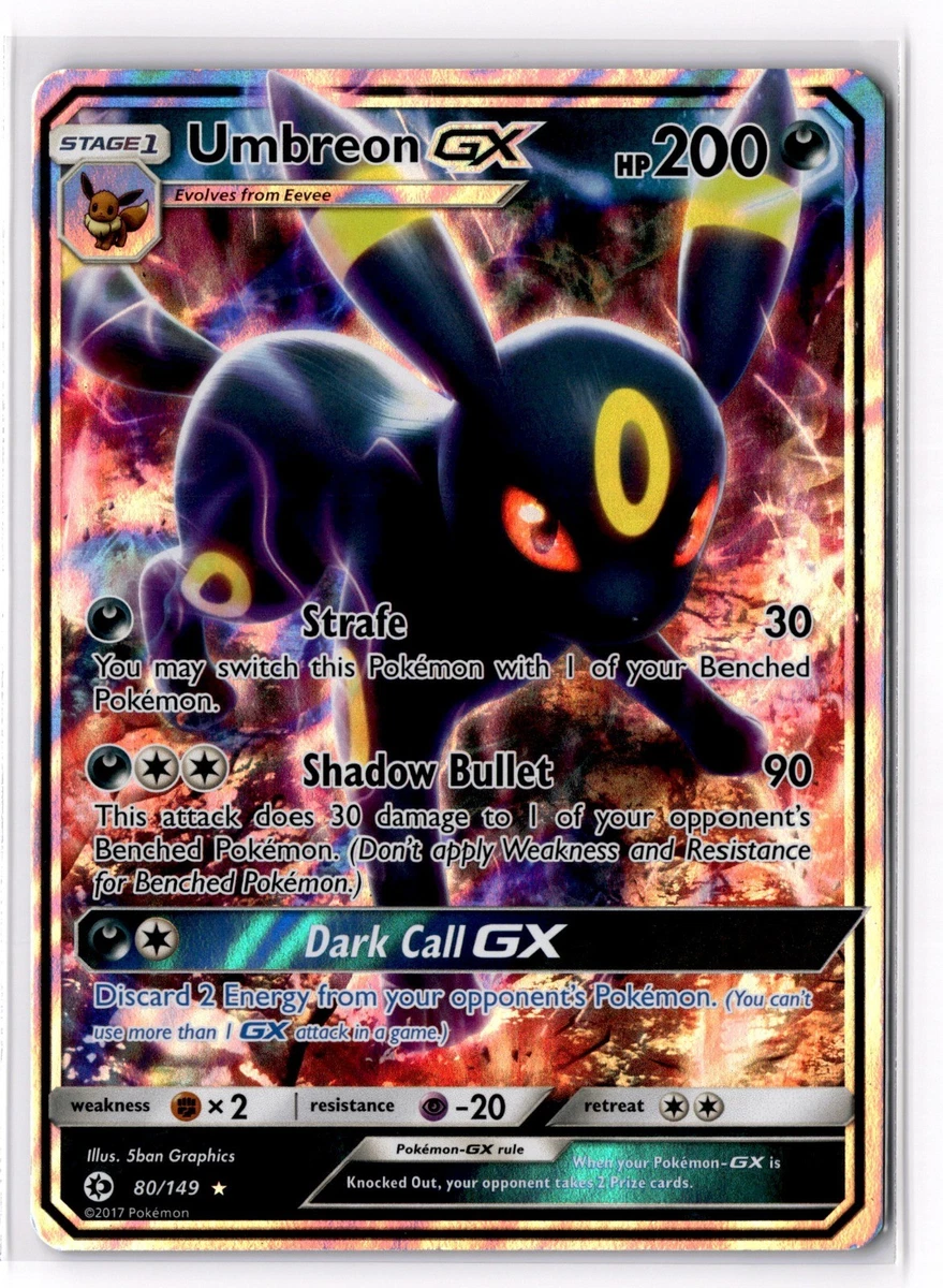 Umbreon GX Pokémon TCG Cards for sale | eBay