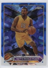 2023-24 Topps Chrome Sapphire Edition Metta World Peace #13 16wc