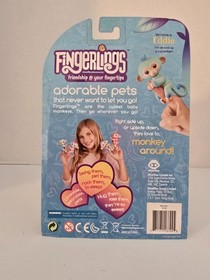Fingerlings Eddie Baby Monkey WowWee 2017 Interactive Toy New In Package