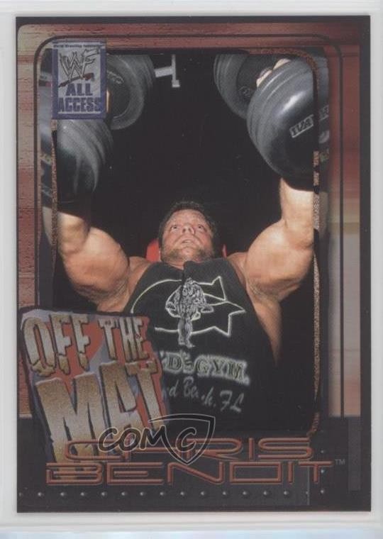 2002 Fleer WWF All Access Off The Mat Chris Benoit #56 1ai1