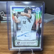 Topps 2026 Tribute Colson Montgomery White Sox Lia-com Rc Auto 99