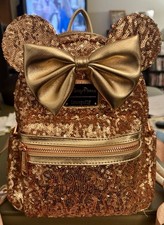 Disney Gold Backpack