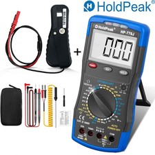 Automotive Digital Multimeter Engine Analyzer Dwell Tach Volt Rpm Clamp Meter Us