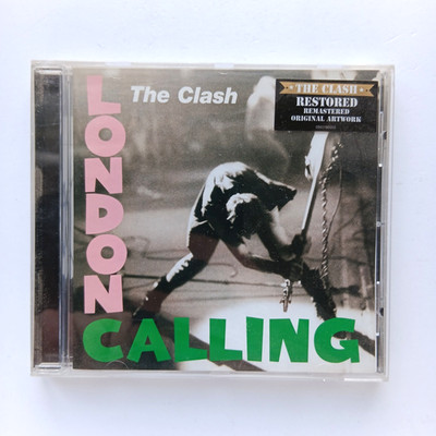 The Clash London Calling CD 1999 Remastered Hype Sticker Reissue 495347 2 Europe