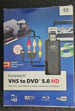 Honestech VHS To DVD 5.0 HD Powerful Video Audio Camcorder Conversion Kit NIB